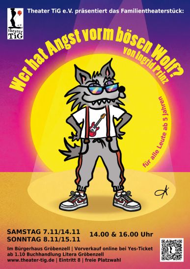 Tig for Kidz-Ensemble: Wer hat Angst vorm b&ouml;sen Wolf?